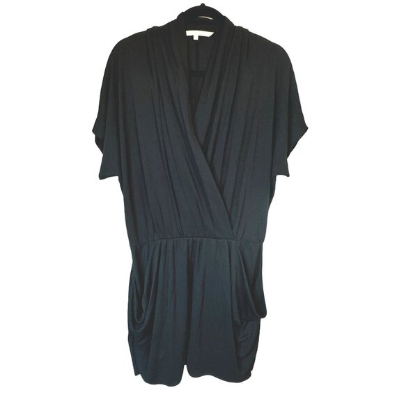 2/$30  Rachel Roy Medium Black Mini Short Romper 100% Polyester - Picture 10 of 12